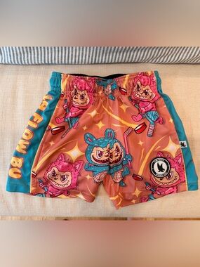 Boys Flow Society La Flow Bu Hockey Shorts- size youth small